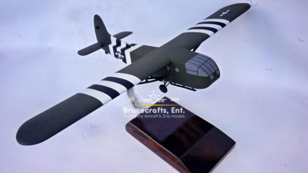 Model of Waco CG-4A Military Glider Aircraft Model with detailed craftsmanship.